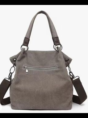 Sunshinejing Womens Canvas Crossbody Hobo Style Tote Shoulder Bag